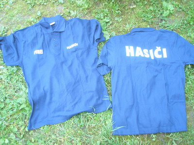 Polokošeľa modrá